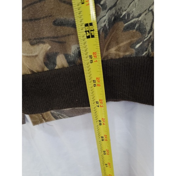 Spartan Outdoors Vintage 90s Camouflage Bomber Jacket Large Full Zip VTG Camo - Picture 11 of 11